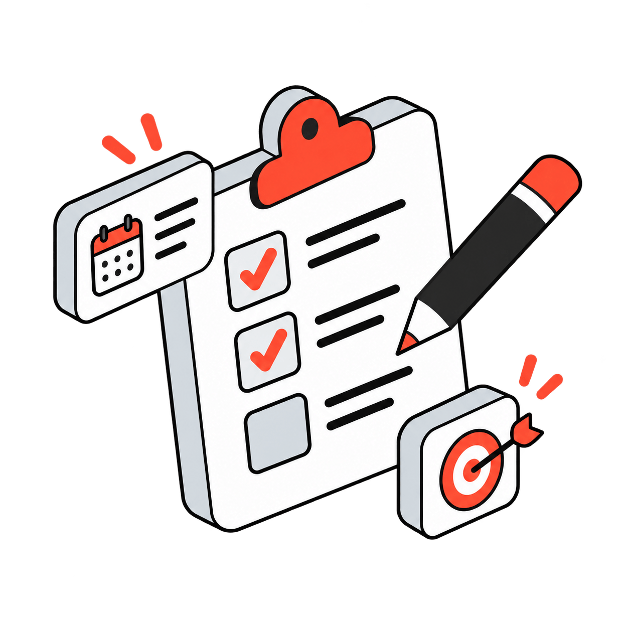 AI action planning illustration